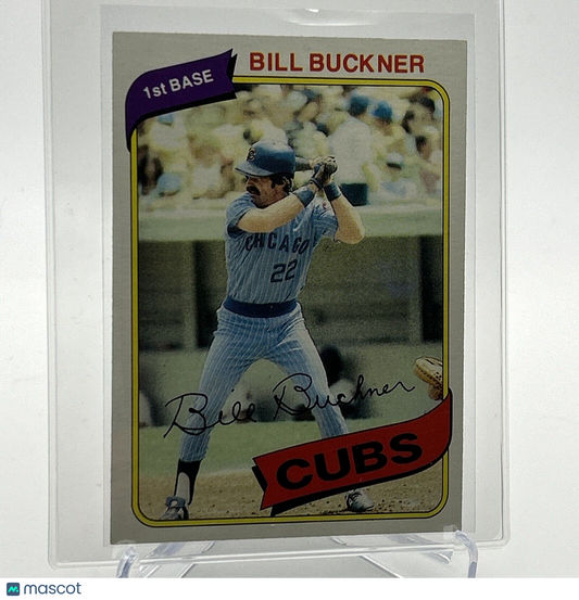 1980 Topps Bill Buckner Baseball Card #135 NM-Mint FREE SHIPPING