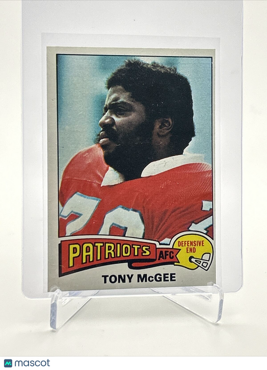 1975 Topps Tony McGee Football Card #41 EX Quality FREE SHIPPING