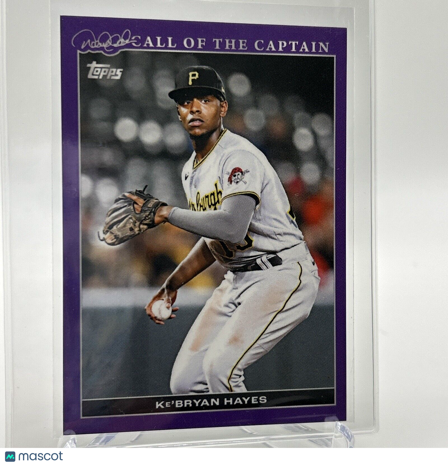 2022 Topps x Derek Jeter Ke'Bryan Hayes 16/50 Baseball Card #22 FREE SHIPPING