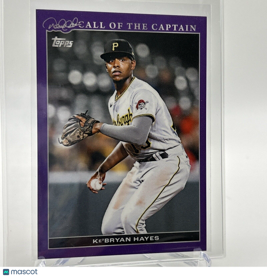 2022 Topps x Derek Jeter Ke'Bryan Hayes 16/50 Baseball Card #22 FREE SHIPPING