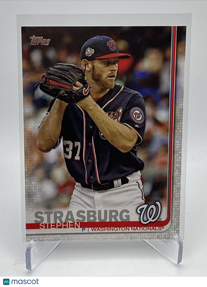2019 Topps Stephen Strasburg Baseball Card #356 Mint FREE SHIPPING