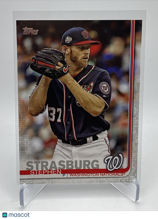 2019 Topps Stephen Strasburg Baseball Card #356 Mint FREE SHIPPING
