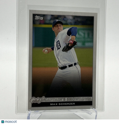 2022 Topps x Derek Jeter Max Scherzer Baseball Card #47 Mint FREE SHIPPING