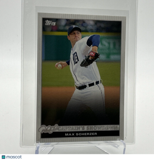 2022 Topps x Derek Jeter Max Scherzer Baseball Card #47 Mint FREE SHIPPING