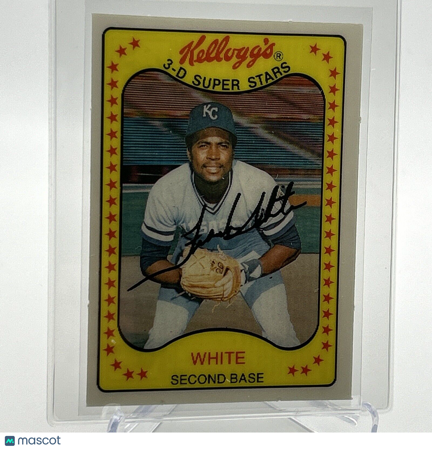 1981 Kellogg's Frank White Baseball Card #34 NM-Mint FREE SHIPPING