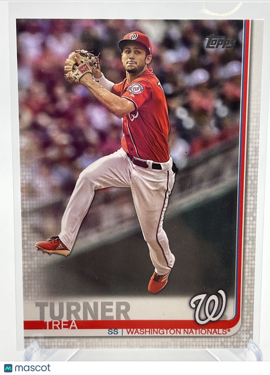 2019 Topps Trea Turner Baseball Card #176 Mint FREE SHIPPING
