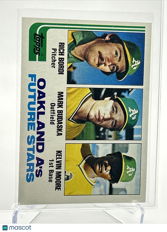 1982 Topps A's Future Stars Rookie Baseball Card #531 NM-Mint FREE SHIPPING