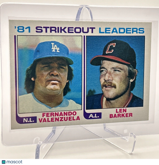 1982 Topps '81 Strikeout Leaders Baseball Card #166 NM-Mint FREE SHIPPING