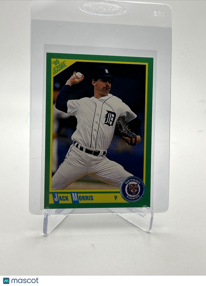 1990 Score Jack Morris Baseball Card #203 Mint FREE SHIPPING