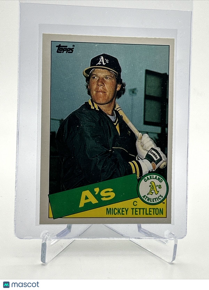 1985 Topps Traded Mickey Tettleton Rookie Baseball Card 120T NM-MT FREE SHIPPING