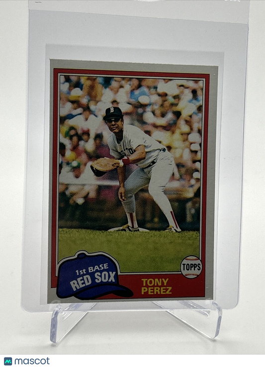 1981 Topps Tony Perez Baseball Card #575 NM-Mint FREE SHIPPING