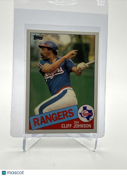 1985 Topps Traded Cliff Johnson Baseball Card #63T NM-MT FREE SHIPPING