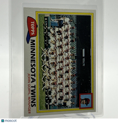 1981 Topps Minnesota Twins Checklist Baseball Card #669 NM-Mint FREE SHIPPING