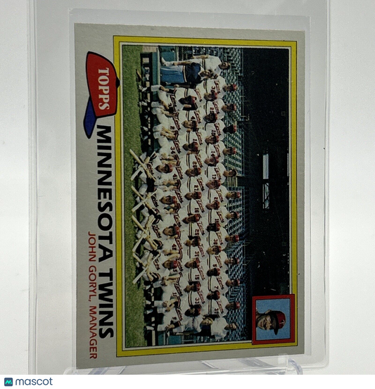 1981 Topps Minnesota Twins Checklist Baseball Card #669 NM-Mint FREE SHIPPING