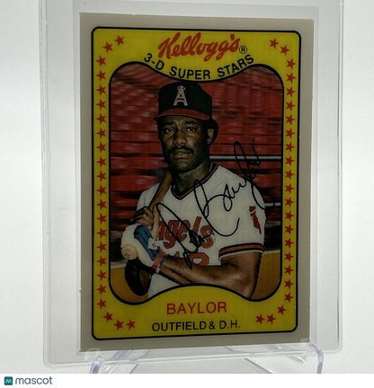 1981 Kellogg's Don Baylor Baseball Card #15 NM-Mint FREE SHIPPING