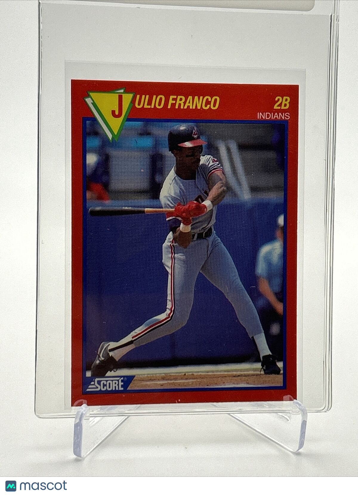 1989 Score Hottest 100 Julio Franco Baseball Card #36 Mint FREE SHIPPING