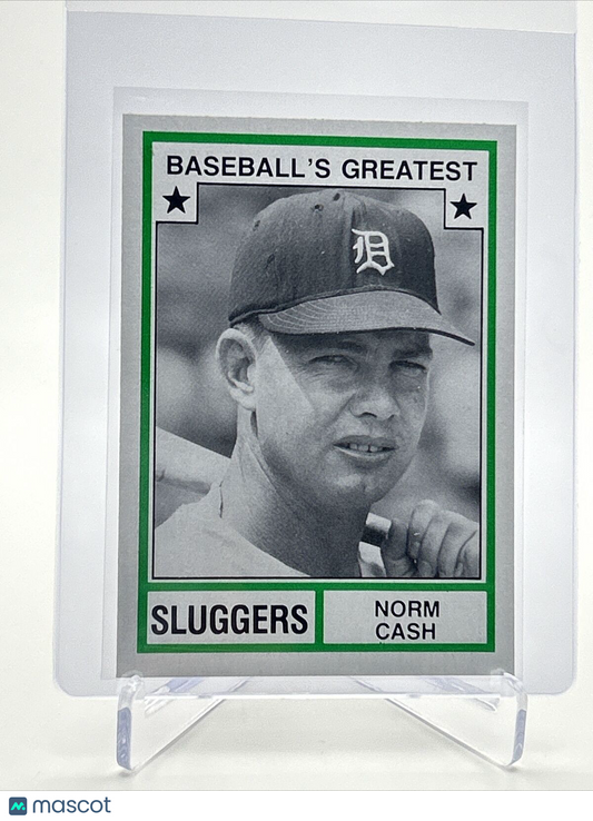 1982 TCMA Greatest Sluggers Norm Cash Baseball Card #29 Mint FREE SHIPPING