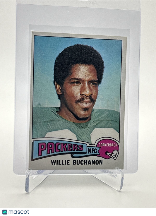 1975 Topps Willie Buchanon Football Card #286 EX-MT Quality FREE SHIPPING