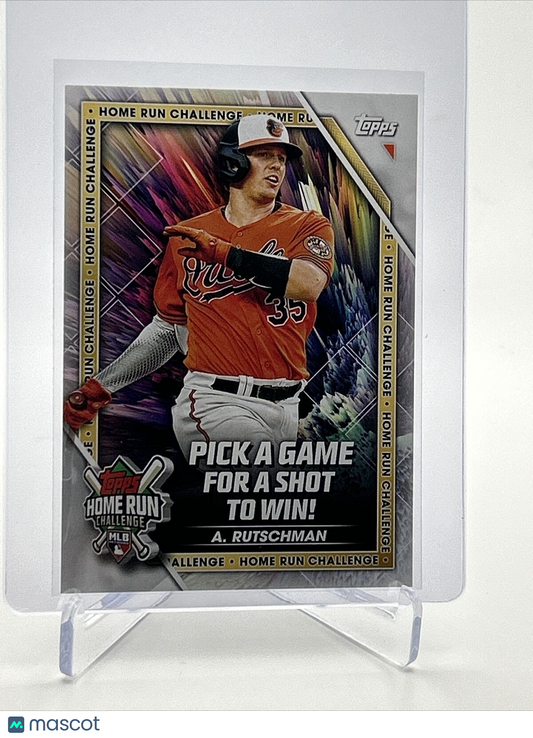 2023 Topps Home Run Challenge Unscratched Adley Rutschman #HRC-3 FREE SHIPPING