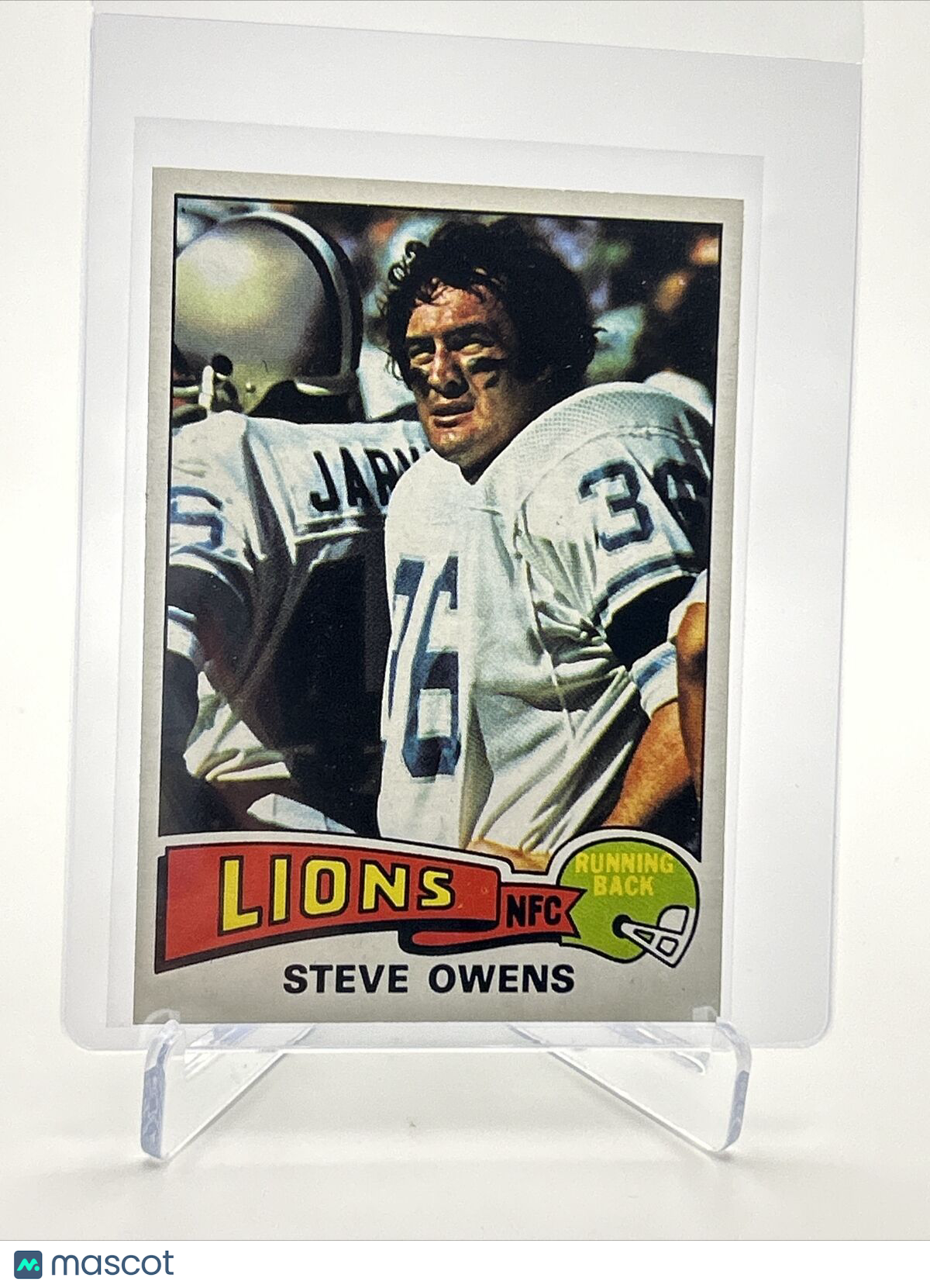 1975 Topps Steve Owens Football Card #333 NM Quality FREE SHIPPING