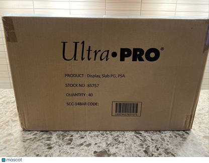 Ultra Pro Pages for PSA Graded Slabs CASE 4 PSA Graded Cards per Page- 40 Pages