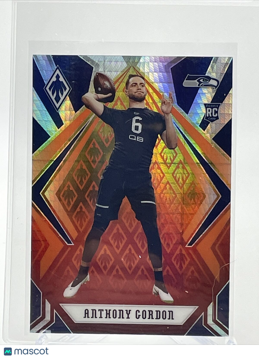 2020 Panini Phoenix FIRE BURST Anthony Gordon Rookie #192 Mint FREE SHIPPING