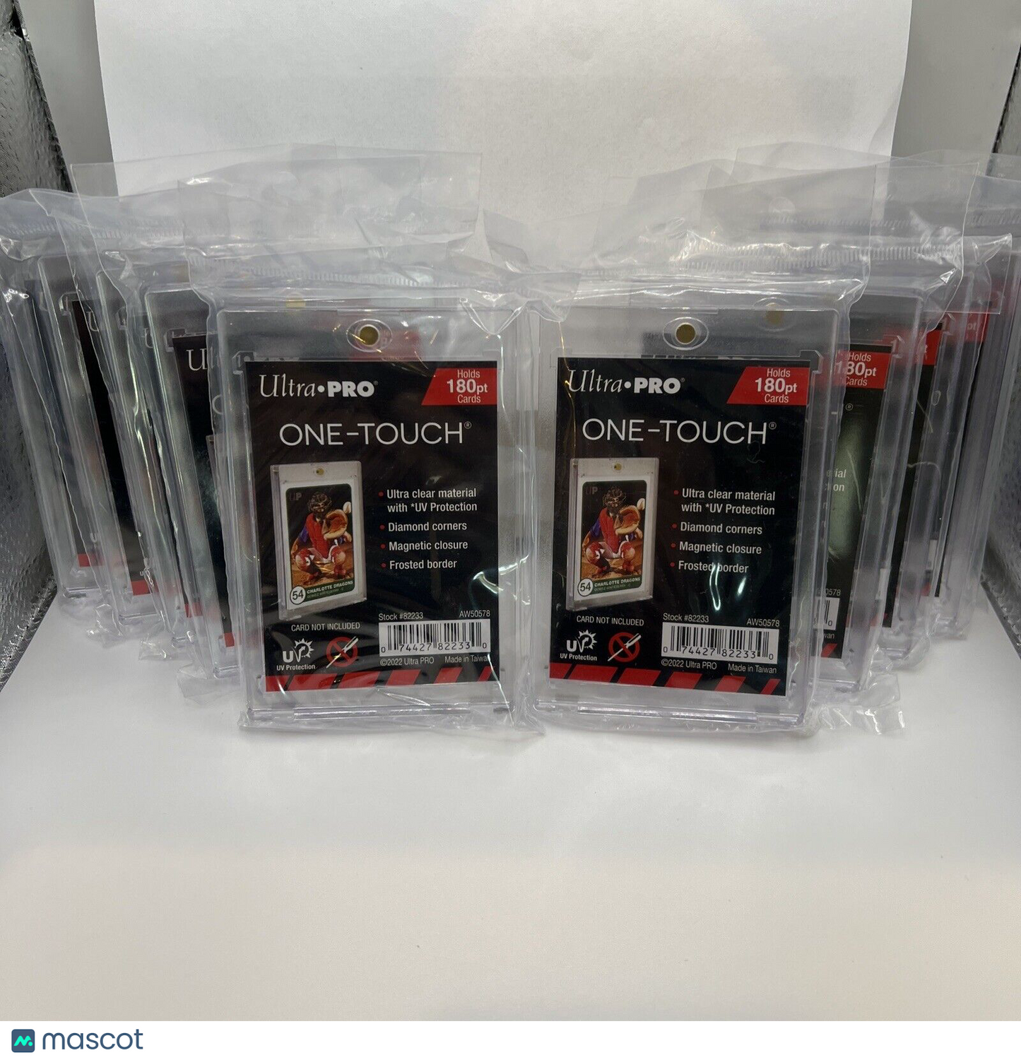 Ultra Pro One-Touch Thick Card 180pt Point Magnetic Card Holder, LOT of 10