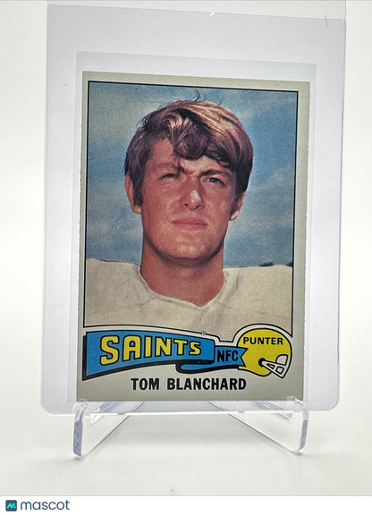 1975 Topps Tom Blanchard Football Card #296 NM Quality FREE SHIPPING
