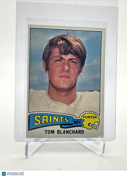 1975 Topps Tom Blanchard Football Card #296 NM Quality FREE SHIPPING
