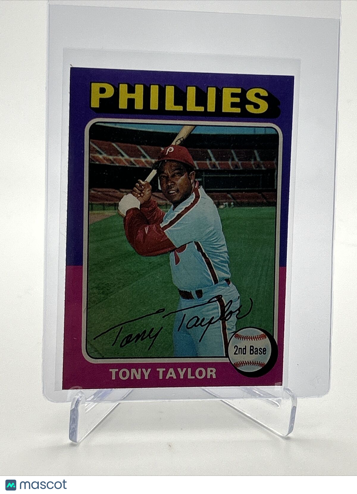 1975 Topps Tony Taylor Baseball Card #574 NM Quality FREE SHIPPING