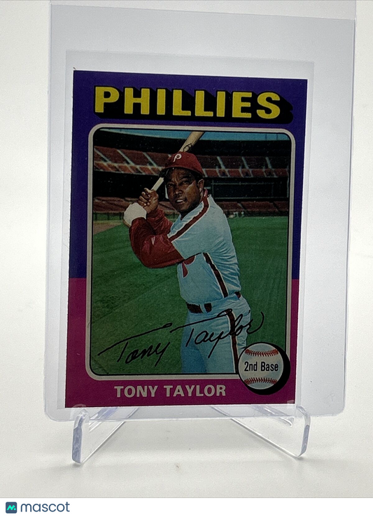 1975 Topps Tony Taylor Baseball Card #574 NM Quality FREE SHIPPING