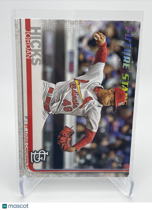 2019 Topps Jordan Hicks Baseball Card #329 Mint FREE SHIPPING