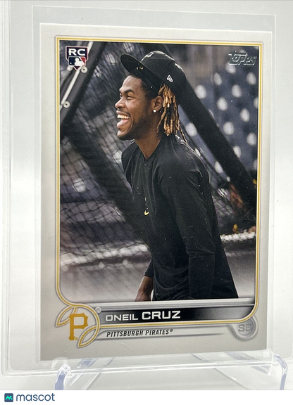 2022 Topps RETAIL SET Oneil Cruz Rookie Baseball Card #537 Mint FREE SHIPPING
