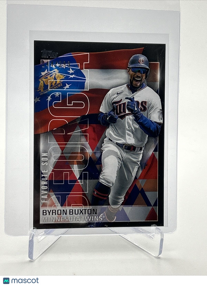 2023 Topps Favorite Sons BLACK Byron Buxton Card #FS-15 144/299 FREE SHIPPING
