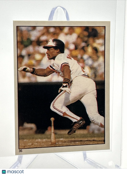 1981 Topps Stickers Al Bumbry Baseball Card #35 NM-Mint FREE SHIPPING
