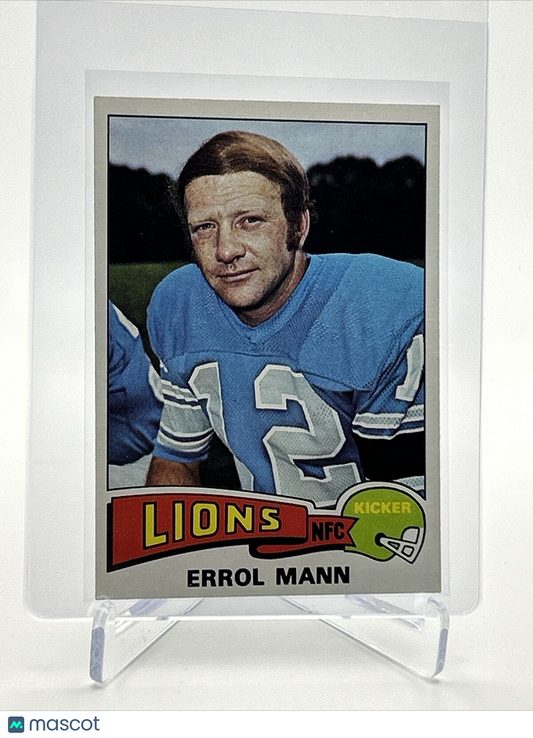 1975 Topps Errol Mann Football Card #421 NM Quality FREE SHIPPING