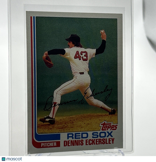 1982 Topps Dennis Eckersley Baseball Card #490 NM-Mint FREE SHIPPING