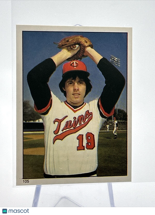 1981 Topps Stickers Roger Erickson Baseball Card #105 NM-Mint FREE SHIPPING