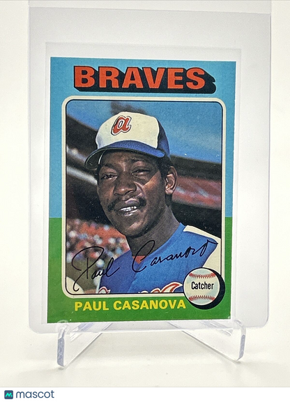 1975 Topps Paul Casanova Baseball Card #633 NM Quality FREE SHIPPING