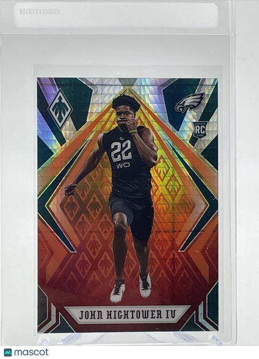 2020 Panini Phoenix FIRE BURST John Hightower IV Rookie #176 Mint FREE SHIPPING