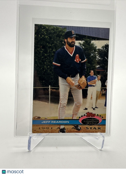 1992 Stadium Club Dome Jeff Reardon Baseball Card #149 Mint FREE SHIPPING