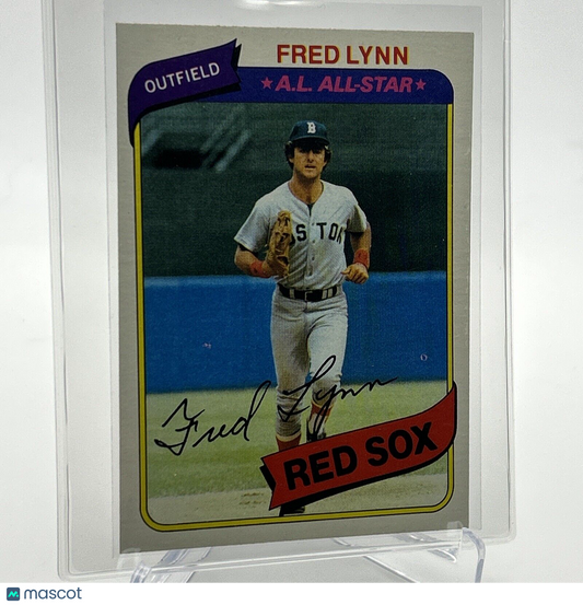 1980 Topps Fred Lynn Baseball Card #110 NM-Mint FREE SHIPPING
