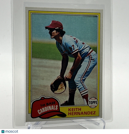 1981 Topps Keith Hernandez Baseball Card #420 NM-Mint FREE SHIPPING