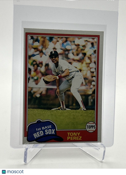 1981 Topps Tony Perez Baseball Card #575 NM-Mint FREE SHIPPING