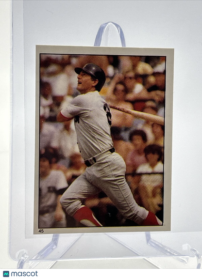 1981 Topps Stickers Carl Yastrzemski Baseball Card #45 NM-Mint FREE SHIPPING