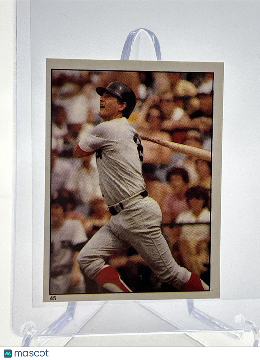 1981 Topps Stickers Carl Yastrzemski Baseball Card #45 NM-Mint FREE SHIPPING