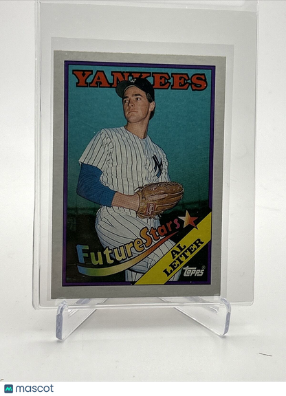 1988 Topps Al Leiter Rookie Baseball Card #18 Mint FREE SHIPPING