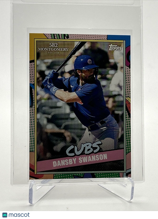 2023 Topps 582 Montgomery Club Set Dansby Swanson Card #15 FREE SHIPPING