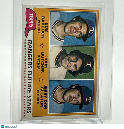1981 Topps Rangers Future Stars Rookie Baseball Card #41 NM-Mint FREE SHIPPING