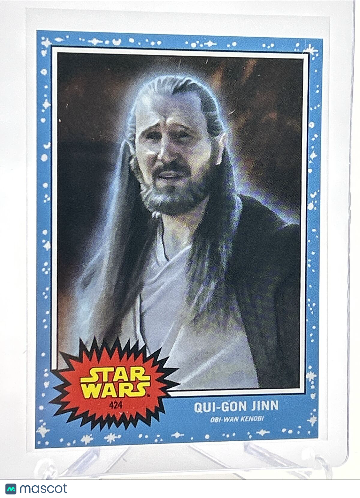 2023 Topps Star Wars Living Set Qui-Gon Jinn Card #424 Mint FREE SHIPPING